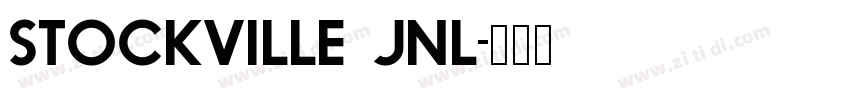 Stockville JNL字体转换